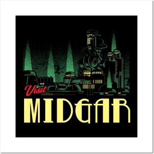 VISIT MIDGAR Posters and Art